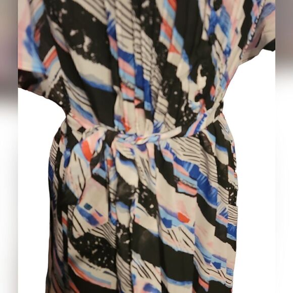 Robert Louis Multicolor Midi Dress Size S NWT - Picture 4 of 6